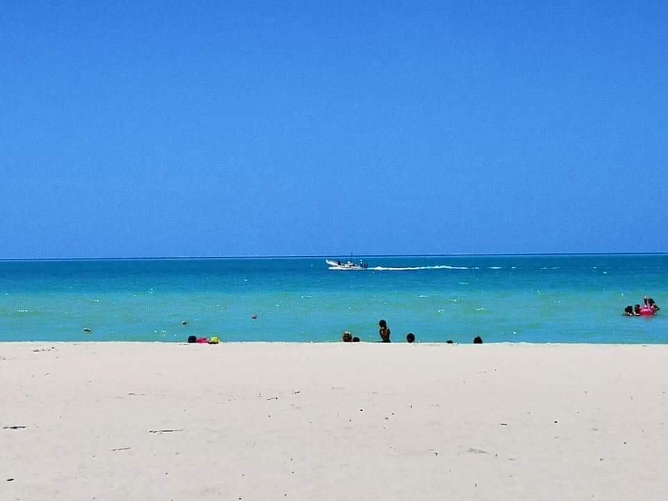 Agua turquesa en Celestún